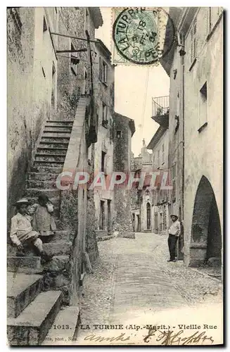 Ansichtskarte AK La Turbie Vieille Rue Enfants