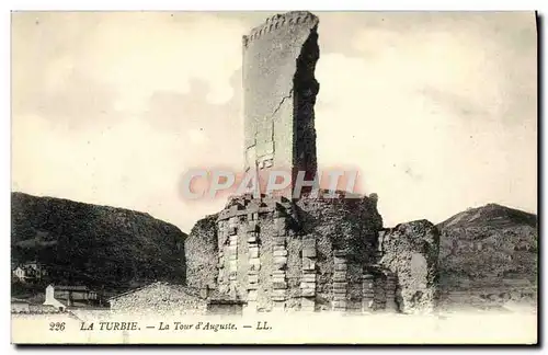 Cartes postales La Turbie La Tour d&#39Auguste