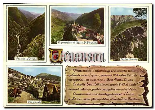 Cartes postales moderne Venanson Vesubie