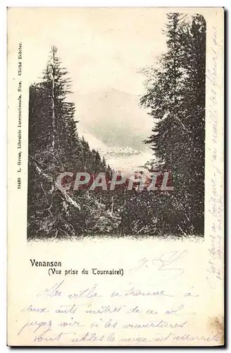 Cartes postales Venanson Vue prise du Tournairet