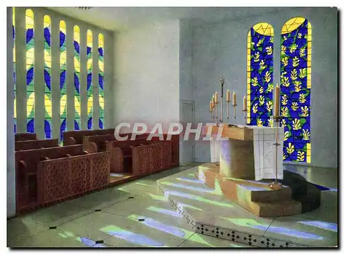 Cartes postales moderne Chapelle du rosaire a Vence Henri Matisse Jeux de lumiere