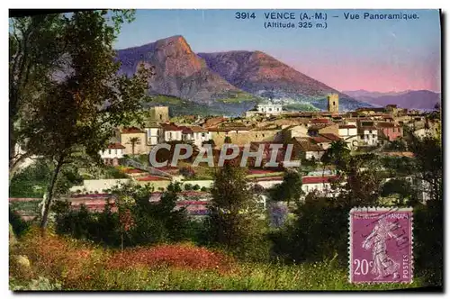 Cartes postales Vence Vue Panoramique