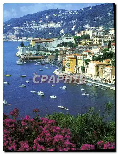 Cartes postales moderne Villefranche Sur Mer depuis la Moyenne corniche