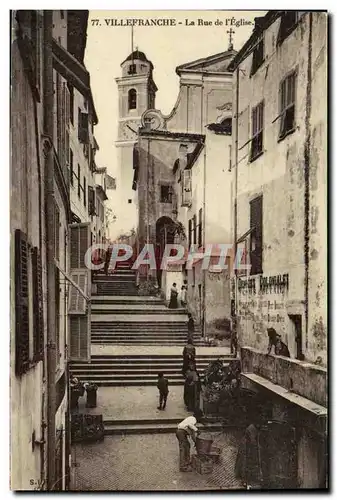 Cartes postales Villefranche La Rue de L&#39Eglise