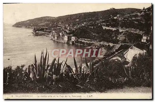 Ansichtskarte AK Villefranche La vieille ville et le Cap de la Rascasse