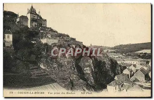 Cartes postales Cousin La Roche Vue Prise des Roches