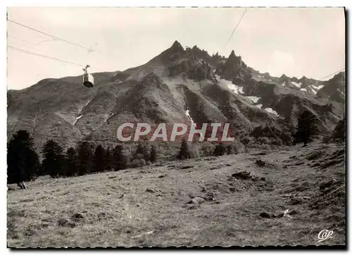 Cartes postales moderne Le Mont Dore Sancy Le Sancy et le Teleferique