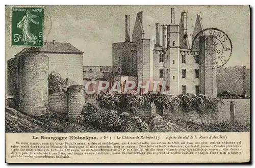 Cartes postales Le chateau de Rochefort de la route d&#39Asnieres