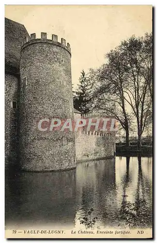 Ansichtskarte AK Vault De Lungny Le Chateau Enceinte fortifiee