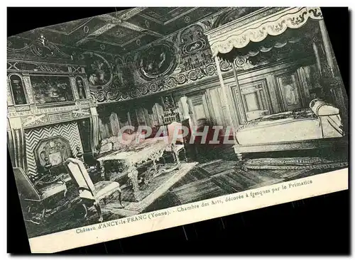 Cartes postales Chateau d&#39Ancy le Franc Chambre des Arts