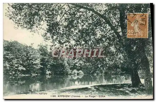 Cartes postales Appoigny L&#39Yonne La Plage