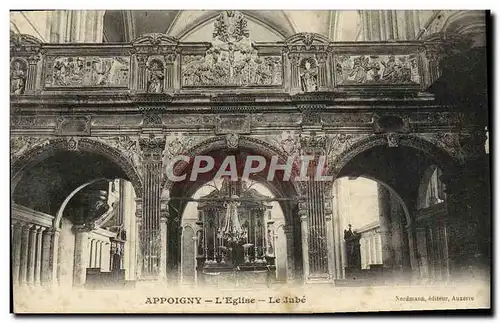 Cartes postales Appoigny L&#39Eglise Le Jube