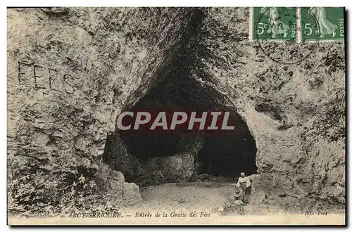 Cartes postales D&#39Arcy Sur Cure Entree de la Grotte des Fees