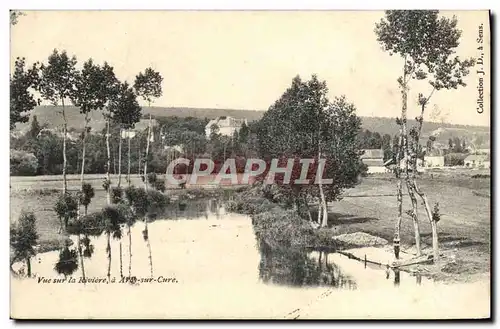 Cartes postales Arcy Sur Cure Vue Sur la Riviere