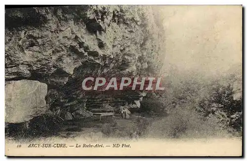 Cartes postales Arcy Sur Cury La Roche Abri