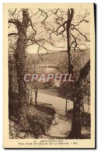 Cartes postales Arcy Sur Cury Vue Prise Du Chalet De La Grotte