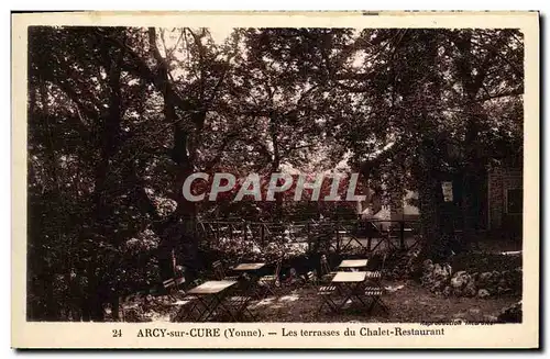 Cartes postales Arcy Sur Cury Les Terrasses Du Chalet Restaurant