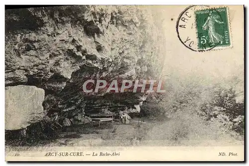 Cartes postales Arcy Sur Cury La Roche Abri