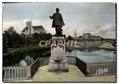 Cartes postales moderne Auxerre Statue Paul Bert