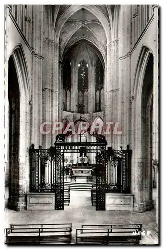 Cartes postales Auxerre Abbaye Saint Germain Nef Principale