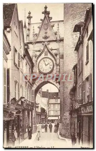 Cartes postales Auxerre L&#39Horloge