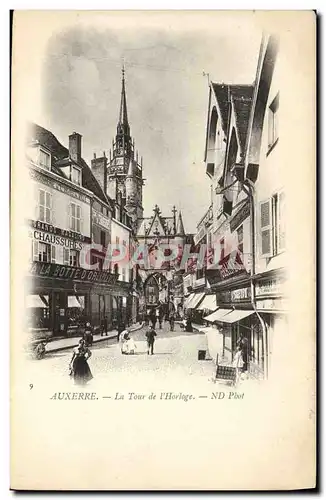 Cartes postales Auxerre La Tour de L&#39Horloge