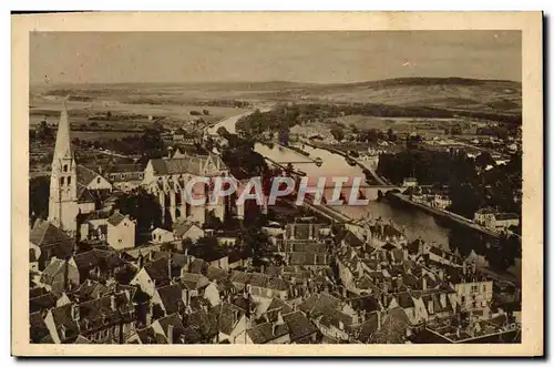 Cartes postales Auxerre Vue Panoramique