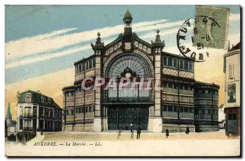 Cartes postales Auxerre Le Marche