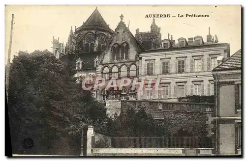 Ansichtskarte AK Auxerre La Prefecture