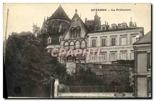 Cartes postales Auxerre La Prefecture