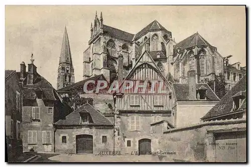 Cartes postales Auxerre L&#39Eglise Saint Germain