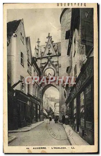 Cartes postales Auxerre L&#39Holrloge