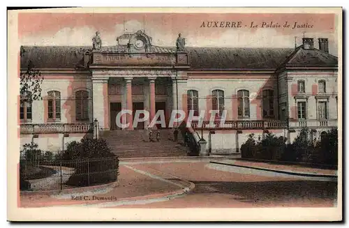 Ansichtskarte AK Auxerre Le Palais De Justice