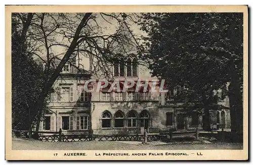 Ansichtskarte AK Auxerre La Prefecture Ancien Palais Episcopal