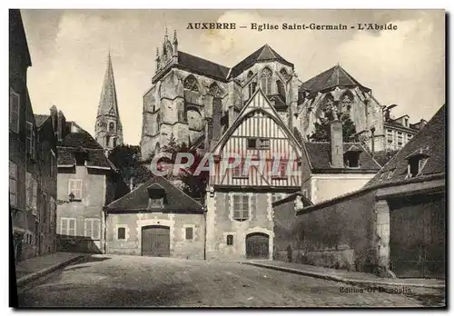 Cartes postales Auxerre Eglise Saint Germain L&#39Abside