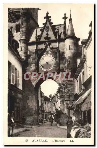 Cartes postales Auxerre L&#39Horloge