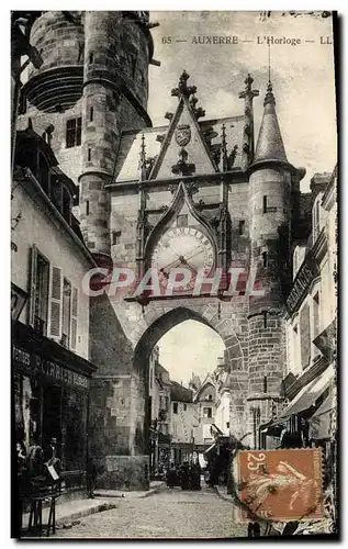 Cartes postales Auxerre L&#39Horloge