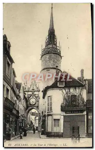 Cartes postales Auxerre La Tour de L&#39Horloge