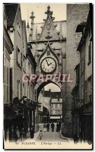 Cartes postales Auxerre L&#39Horloge