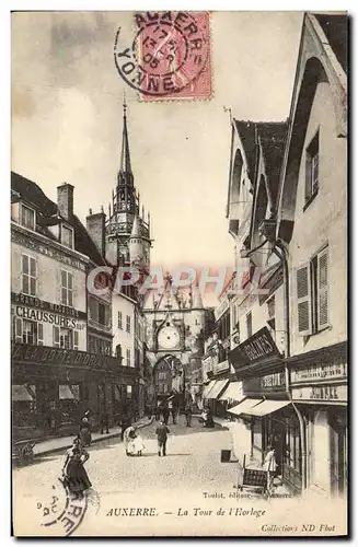 Cartes postales Auxerre La Tour de L&#39Horloge