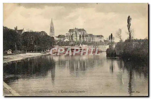 Cartes postales Auxerre L&#39Eglise Saint Germain