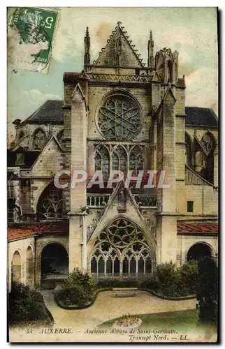 Cartes postales Auxerre Ancienne Abbaye de Saint Germain Transept Nord