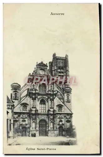 Cartes postales Auxerre Eglise Saint Pierre