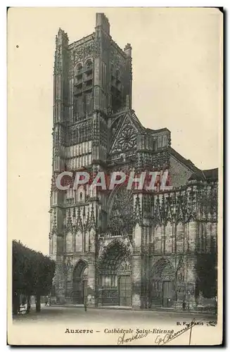 Cartes postales Auxerre Cathedrale Saint Etienne