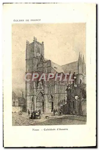 Cartes postales Auxerre La Cathedrale d'Auxerre