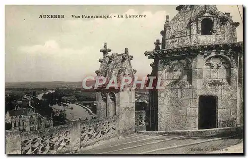 Cartes postales Auxerre Vue panoramique La lanterne