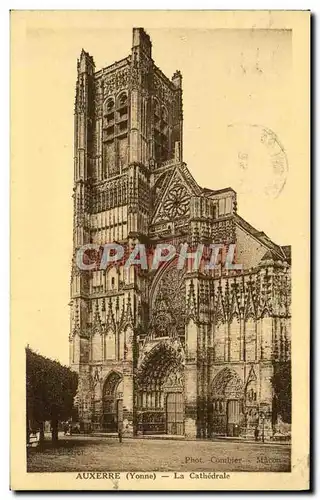 Cartes postales Auxerre La Cathedrale