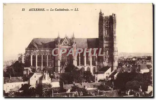 Cartes postales Auxerre La Cathedrale