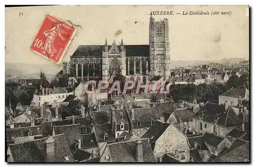 Cartes postales Auxerre La Cathedrale