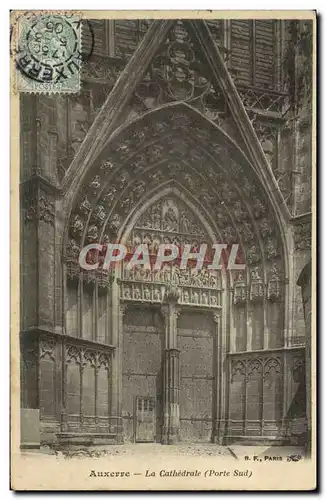 Cartes postales Auxerre La Cathedrale Porte Sud